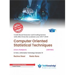Computer Oriented Statistical Techniques Sem 4 SYBSc IT techknowledge Publication