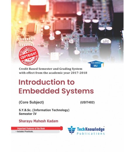 Introduction to Embedded SystemSem 4 SYBSc IT techknowledge Publication B.Sc IT Sem 4 - SchoolChamp.net