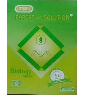 Uttams Paper Solution Std 11 Biology 