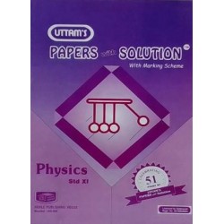 Uttams Paper Solution Std 11 Physics
