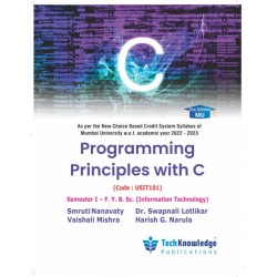 Programming Principles With C Sem I B.Sc IT Tech-Knowledge|