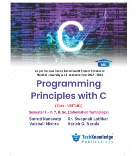 Programming Principles With C Sem I B.Sc IT Tech-Knowledge| Mumbai University 