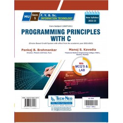 Programming Principles with C Sem I B.Sc IT Techneo| Mumbai Universitya