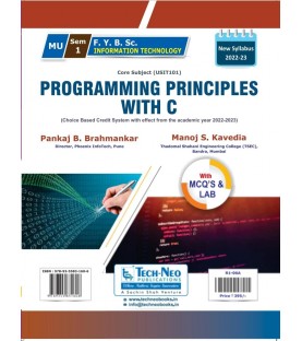Programming Principles with C Sem I B.Sc IT Techneo| Mumbai Universitya