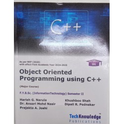 Object Oriented Programming With C++ Sem 2 B.Sc-IT