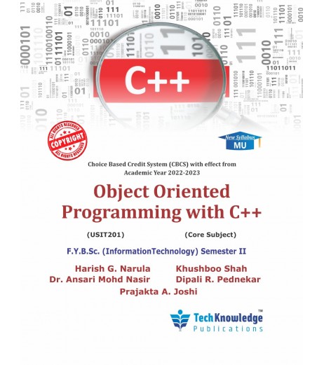 Object Oriented Programming With C++ Sem II B.Sc-IT Techknowledge