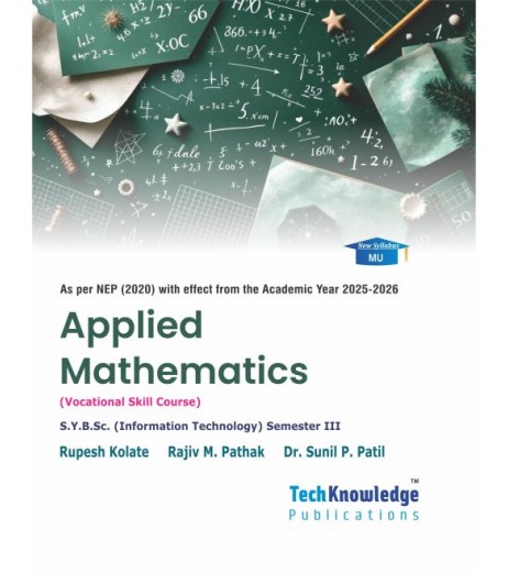 Applied Mathematics Sem 3 SYBSc IT Techknowledge Publication | NEP 2020