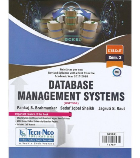 Database Management System Sem 3 SYBSc IT tech-Neo Publication B.Sc IT Sem 3 - SchoolChamp.net