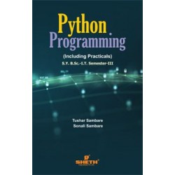 Python Pragramming Sem 3 SYBSc IT Sheth Publication |
