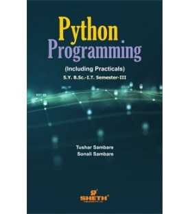 Python Pragramming Sem 3 SYBSc IT Sheth Publication | Latest Edition