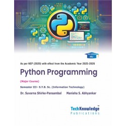 Python Pragramming Sem 3 SYBSc IT Techknowledge Publication