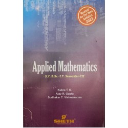 Applied Mathematics Sem 3 SYBSc IT Sheth Publication