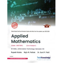 Applied Mathematics Sem 3 SYBSc IT techknowledge Publication