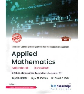 Applied Mathematics Sem 3 SYBSc IT techknowledge Publication