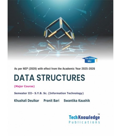 Data Structures Sem 3 SYBSc IT Techknowledge Publication | NEP 2020