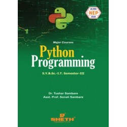 Python Pragramming Sem 3 SYBSc IT Sheth Publication |