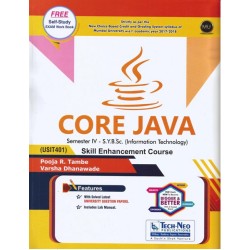 Core Java Sem 4 SYBSc IT techneo Publication
