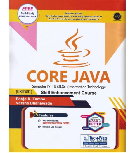 Core Java Sem 4 SYBSc IT techneo Publication B.Sc IT Sem 4 - SchoolChamp.net