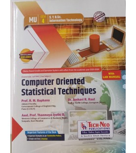 Computer Oriented Statistical Techniques Sem 4 SYBSc IT TechNeo Publication