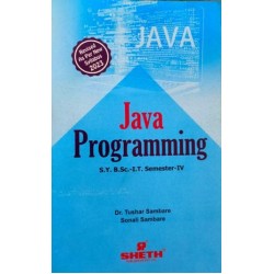 Java Programming Sem 4 SYBSc IT Sheth Publication