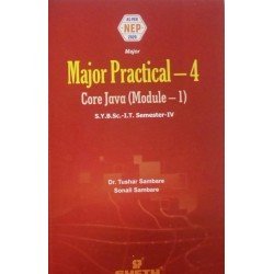 Major Practical-4 Sem 4 B.Sc-IT Sheth Publication | NEP 2020