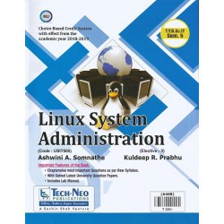 Linux  System Administration Sem 5 TyBscIT Techneo Publication