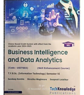 Business Intelligence And Data Analytics Sem 6 TYBSc-IT Tech-Knowledge Publication | Mumbai University 