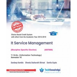 IT Service Management Sem 6  TYBSc-IT Tech-knowledge