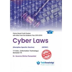 Cyber Law Sem 6  TYBSc-IT Techknowledge Publication