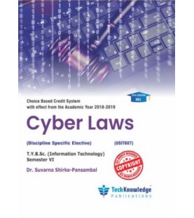 Cyber Law Sem 6  TYBSc-IT Techknowledge Publication