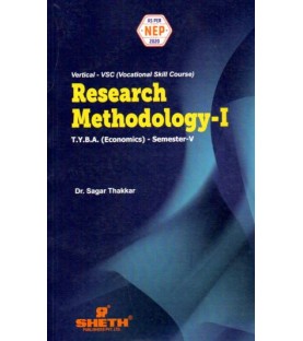 Research Methodology-I T.Y.B.A. Sem 5 Sheth Publication | NEP 2020