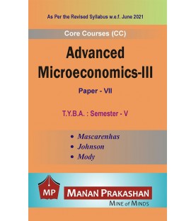 Advanced Microeconomics III T.Y.B.A.Sem 5 Manna Prakashan