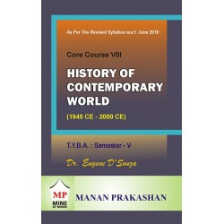 History of Contemporary World Paper-IV T.Y.B.A.Sem 5 Manan