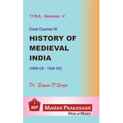 History of Mediaeval India Paper-IV T.Y.B.A.Sem 5 Manan