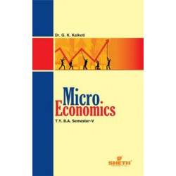 Microeconomics Paper-VII T.Y.B.A.Sem 5 Sheth Publication
