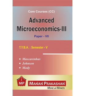 Advanced Microeconomics III T.Y.B.A.Sem 5 Manna Prakashan