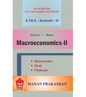 Macroeconomics S.Y.B.A.Sem 4 Manan Prakashan | NEP 2020