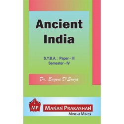 Ancient India Paper-III S.Y.B.A.Sem 4 Manan Prakashan