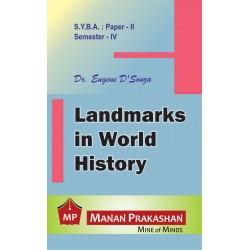 Landmark in World History-II S.Y.B.A.Sem 4 Manan Prakashan