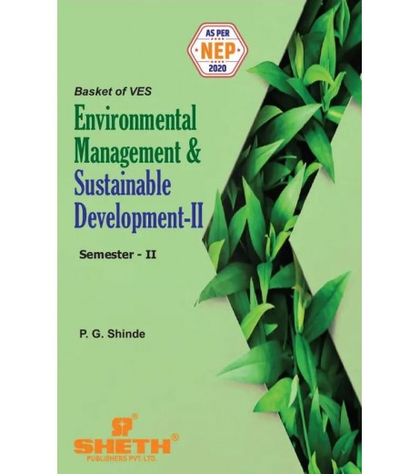 Environmental  Management  and sustainable  development  Sem 2 Sheth Publication | NEP 2020
