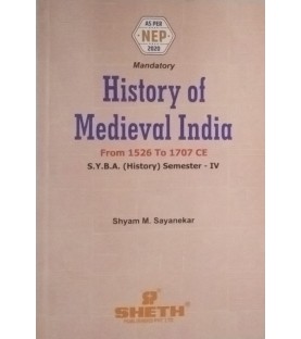 History of Mediaeval India S.Y.B.A.Sem 4 Sheth Publication | NEP 2020