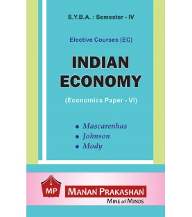 Indian Economy S.Y.B.A.Sem 4 Manan Prakashan