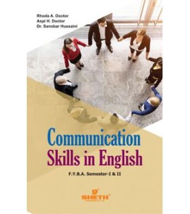 Communication Skill in English Workbook F.Y.B.A. Semester 1 Sheth Publication