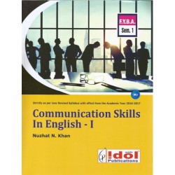 Communication Skill in English Workbook F.Y.B.A. Semester 1 Idol Publication