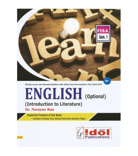 English F.Y.B.A. Semester 1 Idol Publication B.A. Sem 1 - SchoolChamp.net