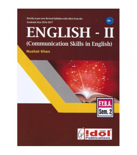 English-II  F.Y.B.A. Semester 2 Idol Publication B.A. Sem 2 - SchoolChamp.net