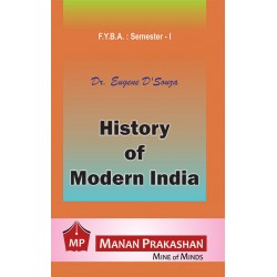 History of Modern India F.Y.B.A. Semester 1 Manan Prakashan