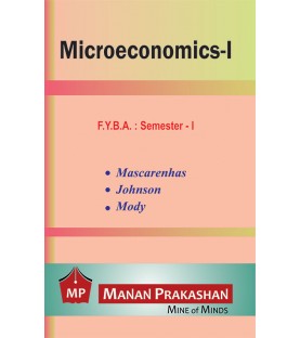 Microeconomics-I  F.Y.B.A. Semester 1 Manan Prakashan
