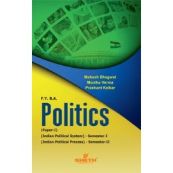 Indian Political System F.Y.B.A. Semester 1 & 2 Sheth