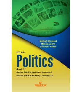 Indian Political System F.Y.B.A. Semester 1 & 2 Sheth Publication
